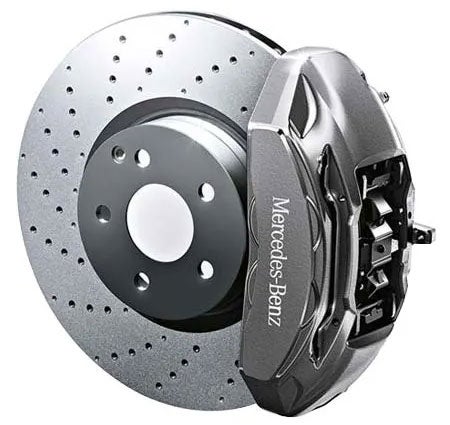Genuine Mercedes-Benz brakes